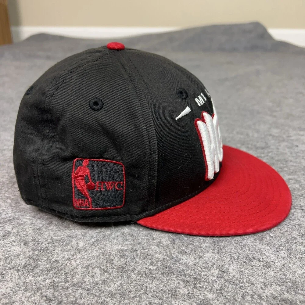 Miami Heat Hat Cap Snap Back Youth NBA‎ Basketball Hardwood Classics New Era